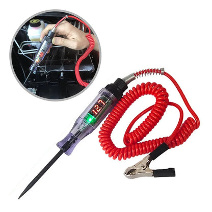 6V 12V 24V Car Truck Voltage Circuit Tester Auto Car Diagnostic Probe Test Pen Light Bulb Electric Measuring Pen Repair Tools