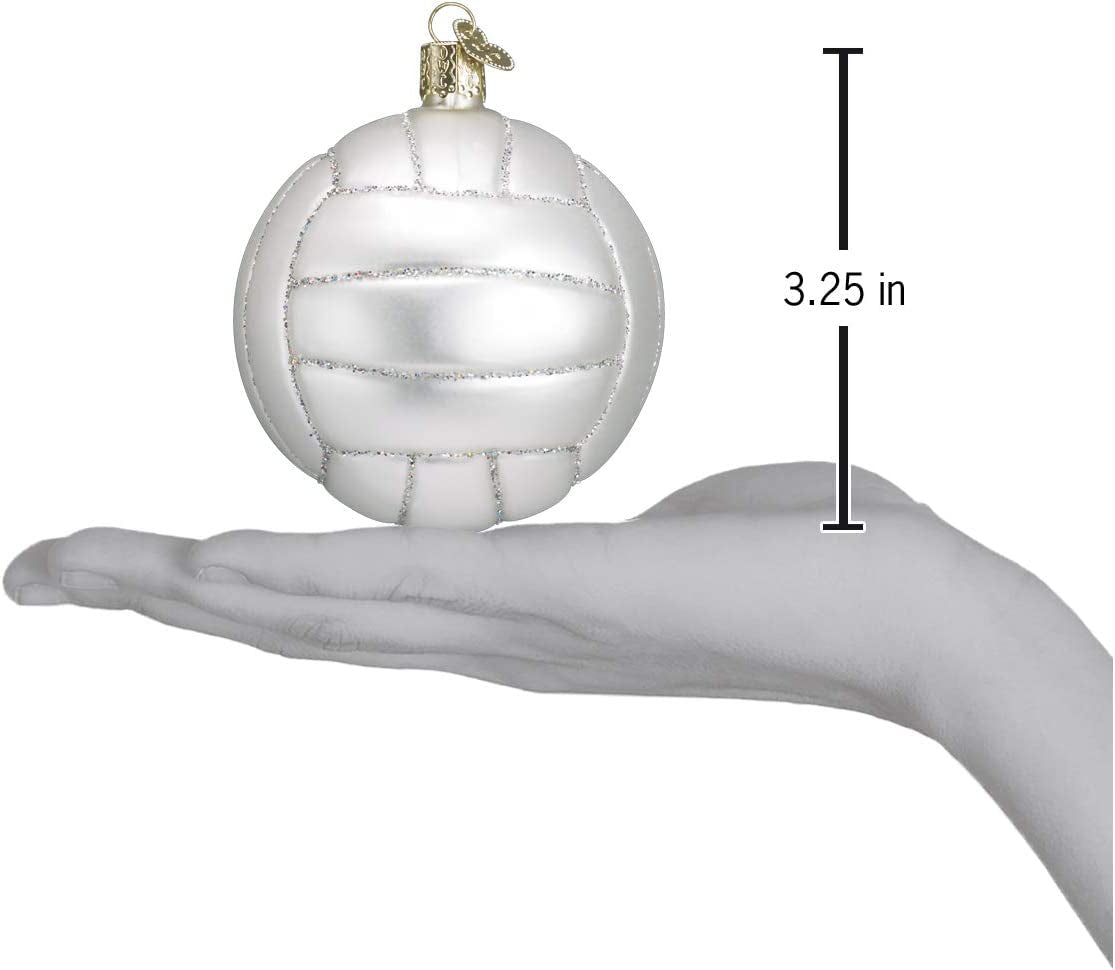 2020 Christmas Ornament Volleyball Glass Blown Ornament for Christmas Tree