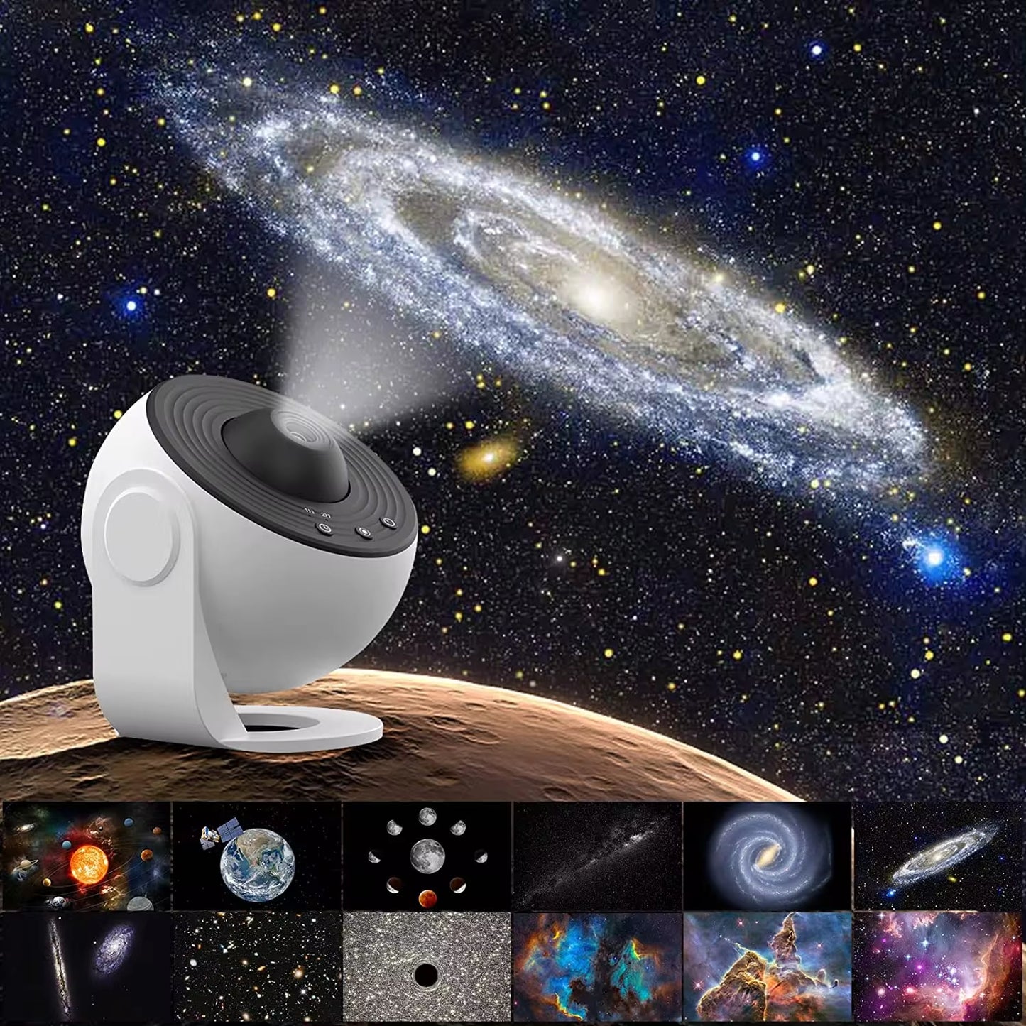 13 in 1 Star Projector, Planetarium Galaxy Projector for Bedroom, Aurora Projector, Night Light Projector for Kids Adults