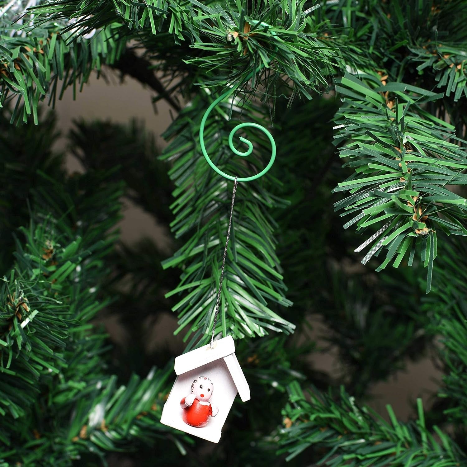 Christmas Ornaments Hooks Christmas Tree Hanger Great for Christmas Tree Decoration - 120 / Green