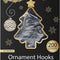 Christmas Ornaments Hooks Christmas Tree Hanger Great for Christmas Tree Decoration - 200 / Silver