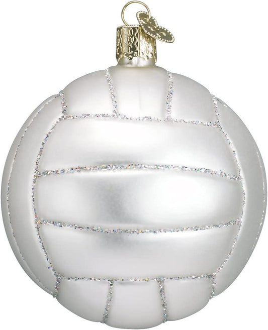 2020 Christmas Ornament Volleyball Glass Blown Ornament for Christmas Tree